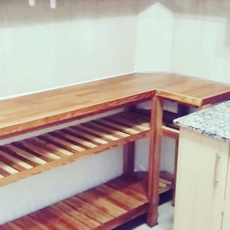 Mesada blend de maderas